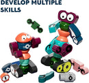 TEMI Magnets Robot Toy for 3 4 5 6 7 Year Old Boys - Transform Toys Planet Magnet Building Toys Stacking for Toddler, Learning Educational Christmas and Birthday Gifts for Kids Ages 3-7 by TinyTreasures Baby Boutique