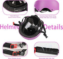 Kids Bike Helmet Set Adjustable Helmet for Ages 3-15 Kids Toddler Boys Girls Youth, Multi-Sport Bicycle Skateboarding Football Rollerskating Scooter Rollerblade Balance Bike Helmets by TinyTreasures Baby Boutique