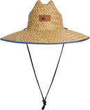 Quiksilver Men's Wide Brim Outdoor Lifeguard Straw Sun Hat by GreenHaven Gardens