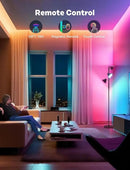RGBCW Floor Lamp, 36W Bright Color Changing Lamp, Modern Stepless Dimmable LED RGB Floor Lamp with Remote & Touch Control, Standing Lamp for Living Room, Game Room, Bedroom by CozyNest Decor