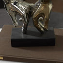 Deco 79 Polystone Hands Decorative Sculpture Home Decor Statue, Accent Figurine 7" x 4" x 8", Silver by CozyNest Decor