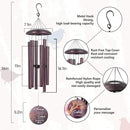 ASTARIN Outside Wind Chimes for Loss of Loved one, Personalized Sympathy Gift for Loss Mother/Father, Windchimes Outdoors Condolences Gift for Women/Men, Garden Decoration, 32 inch by CozyNest Decor