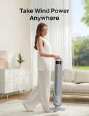 Dreo Tower Fan for Bedroom, 90° Oscillating Fan, Standing Fan with 3 Modes, 4 Speeds, 8H Timer Cooling Fans for Home, Living Room, Office, Grey, TF117 by CozyNest Decor