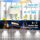 [12 Packs] Solar Outdoor Lights Motion Sensor Solar Security Lights Waterproof with 3 Lighting Modes Solar Powered Wall Lights Outside for Garden Fence Yard,White by GreenHaven Gardens
