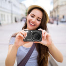 Digital Camera, 4K 64MP, 18X Zoom, Point and Shoot Digital Camera with 64GB TF Card & 2 Batteries, Portable Rechargeable Small Camera for Kids Teens Adult, Black by TinyTreasures Baby Boutique