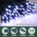 150 LED White String Lights - LED Christmas Decoration, Mini led Lights for Indoor Outdoor Home Holiday Party Wedding Independence Day Decoration by CozyNest Decor