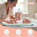 Baby Changing Pad, EVA Waterproof Non-Slip Changing Table Pad with Adjustable Strap for Dresser Changing Table Nursery, Portable Diaper Changing Pad, Green by TinyTreasures Baby Boutique