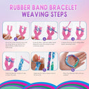 Ybxjges 3600+Rubber Band Bracelet Kit,Loom Bracelet Making Kit for Kids,Friendship Bracelet Loom Bands Kits with Loom Bands Supplies for Children Girls Gifts DIY Crafting Kit by TinyTreasures Baby Boutique