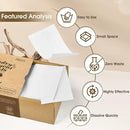 Poesie Laundry Detergent Sheet Sandalwood Scent 160 Sheets Non Plastic Washing Sheets Detergent Travel Laundry Kit No waste Portable Soap Sheet for Machine Wash & Hand Wash by CozyNest Decor