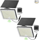 113-LED Outdoor Solar Lights with Motion Sensor, 9000K Cool White, 5M Long Wire, IP65 Waterproof Luces solares para exteriores Yard, Garden, Driveway, Patio, with 2 Year Warranty. by GreenHaven Gardens