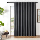Joydeco Custom Blackout Curtains for Bedroom, 1 Panel Room Darkening Curtains & Drapes for Living Room Window Rod Pocket Back Tab (Custom Size,Dark Grey) by TinyTreasures Baby Boutique