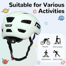Toddler/Kids Bike Helmet, Adjustable and Multi-Sport, from Infant to Schoolchild, 2 Sizes by TinyTreasures Baby Boutique
