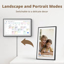 Dragon Touch 15.6" Digital Calendar Chore Chart – 1080P Full HD Interactive Touchscreen, Smart Family Planner, Hearth Display Digital Calendar Wall & Desk Mountable for Seamless Scheduling Black by TinyTreasures Baby Boutique