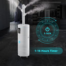 17L/4.5Gal Ultra Large Humidifiers for Bedroom 2000 sq ft, Quiet Humidifiers for Large Room, Tower Humidifier with 4 Mist Mode & Extension Tube for Home School Office Commercial Greenhouse Plants by TinyTreasures Baby Boutique