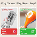 iPlay, iLearn Toddler Musical Instruments Toys, Kids Drum Set, Baby Trumpet, Percussion, Harmonica, Maraca, Flute, Tambourine, Birthday Gifts for 18 Months Olds Ages 2 3 4 5 Years Boys Girls Children by TinyTreasures Baby Boutique