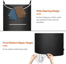 XL Hanging Laundry Hamper, 2PC-Black, Over Door/Wall Mount, Large Capacity, Modern Design, Durable, Waterproof by CozyNest Decor