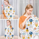 Yoofoss Nursing Cover Breastfeeding Scarf - Baby Car Seat Covers, Infant Stroller Cover, Carseat Canopy for Girls and Boys by TinyTreasures Baby Boutique