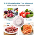 Baby Food Maker Bellababy Baby Food Processor, Puree Blender Steamer with Reversible Steam Basket, One Button Easy Operation & Large Opening for Easy Cleaning by TinyTreasures Baby Boutique