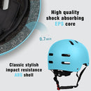 Skateboard Bike Helmet for Adults Women Men Youth Kids (2-3-5-8-14+ Years Boys Girls) - Lightweight Multi-Sport Adjustable Helmets for Bicycle Skateboard Scooter Skate Cycling by TinyTreasures Baby Boutique