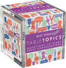 TableTopics Best Things Ever Question Card Game - 135 Fun Conversation Starter Cards, Use as Ice Breakers, Getting to Know You, or Discover More About Friends & Family, Share Your Favorites by TinyTreasures Baby Boutique