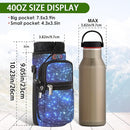 icolor Water Bottle Carrier Bag with Strap 25/32/40 oz Crossbody Bottle Holder with Phone Pocket Sling Sleeve Insulated Neoprene Water Bottle Pouch for Walking Travelling by TinyTreasures Baby Boutique