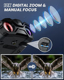 Night Vision Goggles, 4K Binoculars with Camera, 3.5" HD Display and 32GB TF Card, 9 Gear Night Vision, 10X Digital Zoom, 4000mAh Battery Nightvision by TinyTreasures Baby Boutique
