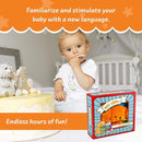 ToBe ReadyForLife Stimulating Baby Crinkle Books for 0-6 Months and 6-12 Months Infants - Toys Gift for 1 Year Old - Soft Cloth Animals Baby Books for Gifting by TinyTreasures Baby Boutique