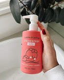 Dabble & Dollop Strawberry Body Wash & Shampoo – 3-in-1 Natural Bubble Bath for Kids, Made in USA, No Parabens or Sulfates, Vegan, Gluten-Free, Tear-Free (10oz, Pack of 2) by TinyTreasures Baby Boutique