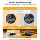 roborock Q7 M5+ Robot Vacuum and Mop, Upgraded from Q5 Max+, 7 Weeks Self-Emptying, 10000Pa Suction, Dual Anti-Tangle System, for Pet Hair & Carpet, PreciSense LiDAR Navigation, App Control, Black by CozyNest Decor