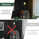 Dimoon 590''x17.7'' Black Peel and Stick Wallpaper Contact Paper Self Adhesive Wall Paper by GreenHaven Gardens