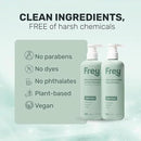 FREY Concentrated Liquid Laundry Detergent | Formulated for Sensitive Skin & HE Washers | Removes Stains Effectively | 50 Loads per Bottle (2-pack Cedar Grove) by CozyNest Decor