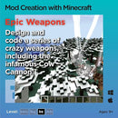Coding for Kids with Minecraft - Ages 9+ Learn Real Computer Programming and Code Amazing Minecraft Mods with Java - Award-Winning Online Courses (PC & Mac) by TinyTreasures Baby Boutique