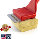 Grill Rescue BBQ Replaceable Cleaning Head, Bristle Free - Durable and Unique Scraper Tools for Cast Iron or Stainless-Steel Grates, Barbecue Cleaner by GreenHaven Gardens