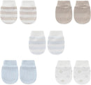 5 Pairs Baby Not Scratch Mittens 0-6 Months New Born Boy Girl Gloves Cute Infant Accessories by TinyTreasures Baby Boutique