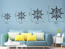 Personalized Ship Wheel Metal Sign, Customized Nautical Wall Decor, Anchor Compass Metal Sign, Family Name Sign, Monogram Wall Decor, Last Name Signs for Home, Housewarming Gift by CozyNest Decor