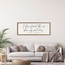 I Have Found The One Whom My Soul Loves Sign Wall Art Decor 32"x12" Modren Master Bedroom Above Bed Wood Framed Song of Solomon 3:4 Large Living Room Bible Verse Wall Hanging (Wood) by CozyNest Decor