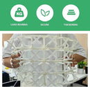 5 Pack Planting Pots Moving Trays for 3 inch(2.7 inch for Exact) Square Nursery Pots, 24 Cell Pots Carrier Holders(White) by GreenHaven Gardens