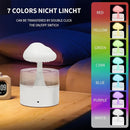 Rain Cloud Humidifier, Rain Humidifierrain Humidifier Water Drip, Water Drip Rain Sounds for Sleeping, Mushroom Waterfall Lamp, Desk Humidifiers for Office (white) by TinyTreasures Baby Boutique