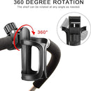Accmor Stroller Cup Holder, Universal Cup Holder for Uppababy, Nuna, Doona Strollers, 360 ° Rotatable Bottle Holder for Stroller, Bike, Wheelchair, Walker, Scooter by TinyTreasures Baby Boutique