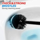 2Pack 2 in 1 Toilet Brush and Plunger Set, Extended Handle Plunger,Toilet Bowl Brush Plunger Set,Bathroom Cleaning Tools,Toilet Brush Plunger Combo,Cleaning Brush,Cleaning Supplies by CozyNest Decor