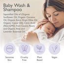 SoCal Suds & Company Baby Shampoo & Body Wash, 2-in-1 Organic Gel - Gentle Castile Soap with Vitamin-Infused Oils & Botanicals - Natural Care for Sensitive Skin & Body Hypoallergenic - 12oz Lavender by TinyTreasures Baby Boutique