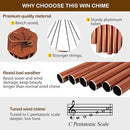 ASTARIN Wind Chimes Outdoor Large Deep Tone, Large Windchimes for Outside with 6 Tubes Tuned Relaxing Melody,Memorial Wind Chimes for Mom Dad,Sympathy Gifts, 36" by CozyNest Decor