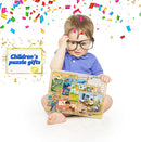 Puzzles for Kids Ages 4-6, Set of 4 Packs with 24-Piece,Preschool Educational Brain Teaser Toys for Boys and Girls 3-8 Years Old by TinyTreasures Baby Boutique