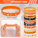 LiYiQ 72 Pcs Basketball Party Favors Basketball Team Gifts Basketball Goodie Bags Stuffers Basketball Ballpoint Pens Bookmark Card and Silicone Bracelet by TinyTreasures Baby Boutique
