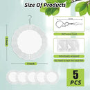 10 Pack Sublimation Wind Spinner Blanks 8 Inch,3D Wind Spinners Sublimation Blanks Products Bulk Aluminum Metal Sublimation Blank Wind Spinner for DIY Gift Indoor Outdoor Decoration by GreenHaven Gardens