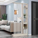 Wall Room Divider,Freestanding Room Divider with Shelves,Wood Room Divider Screen with Storage Cabinet, Wall Divider for Room Separation, for Home Office Decorative G 39.4×9.4×78.7in by CozyNest Decor