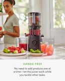 Nama J2 Cold Press Juicer – Self Feeding for Hands-Free Operation with Wide Mouth Hopper for Whole Recipe Loading, Zero Waste Masticating Juicer For More Juice, Less Pulp – Easy Cleanup & Assembly by CozyNest Decor
