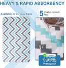OUTCREATOR® Washable Bed Pads 34" x 56" (Pack of 2), Incontinence Mattress Protector, Anti-Slip Waterproof Underpads for Adults Kids Elderly Pets, Absorbency & Reusable Bedwetting Pads (Wave) by TinyTreasures Baby Boutique