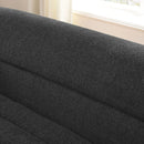 U-Shaped Modular Sectional Sofa With Chaise And Movable Ottoman With Wave-Shaped Armrest by Unique Piece Furniture