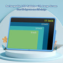 LCD Writing Tablet - 15 Inch Large Doodle Board, Rechargeable Drawing Pad for Kids & Teens, Learning Toys for 3-10+ Year Old Boys & Girls, Birthday & Christmas Gifts, Blue Travel Toys by TinyTreasures Baby Boutique
